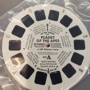Vintage View Master 1967 Planet of the Apes 3 reel set